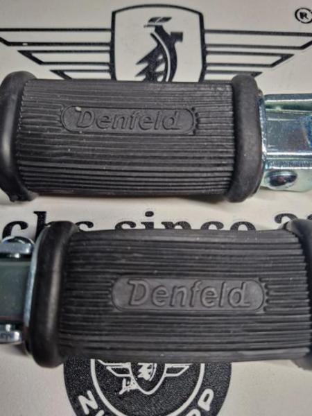 Originale Zündapp Denfeld Fußrasten , links und rechts NOS 425-14.670